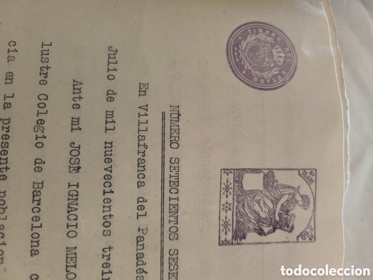 Documentos antiguos: Escritura carta de pago 1930 - Foto 4