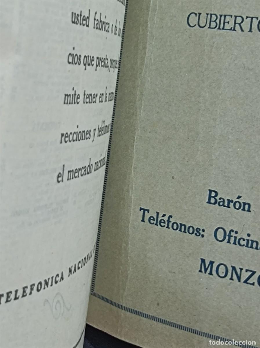 Documentos antiguos: GU&Iacute;A TELEF&Oacute;NICA HUESCA Y PROVINCIA 1955 - Foto 23