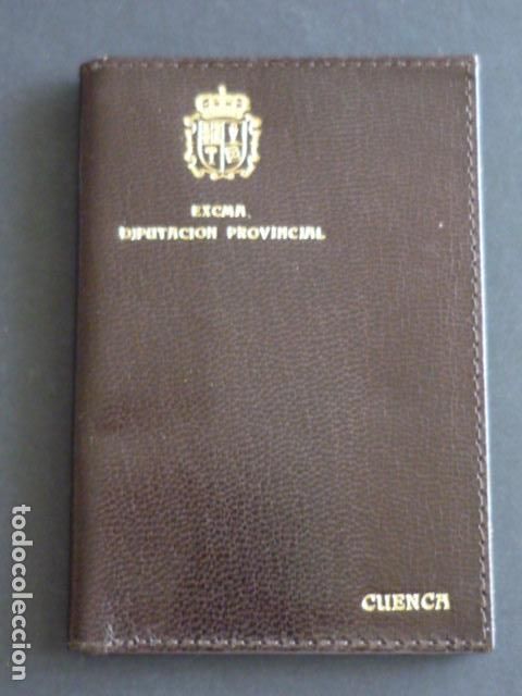 Documentos antiguos: CUENCA DIPUTACION PROVINCIAL CARTERA PIEL - Foto 1