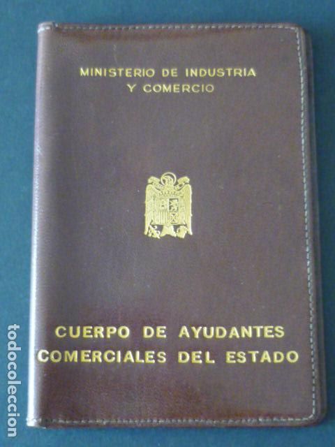 Documenti antichi: CUERPO AYUDANTES COMERCIALES DEL ESTADO MINISTERIO DE INDUSTRIA CARTERA PIEL