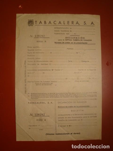 Documentos antiguos: TABACALERA S. A. - Foto 1