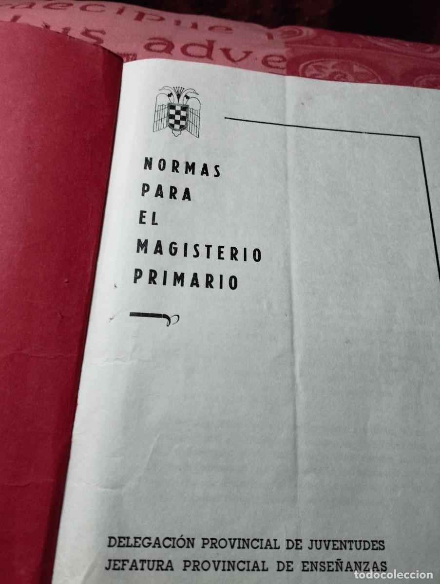 Documentos antiguos: Cuadernillo Normas para el Magisterio Primario - Foto 2