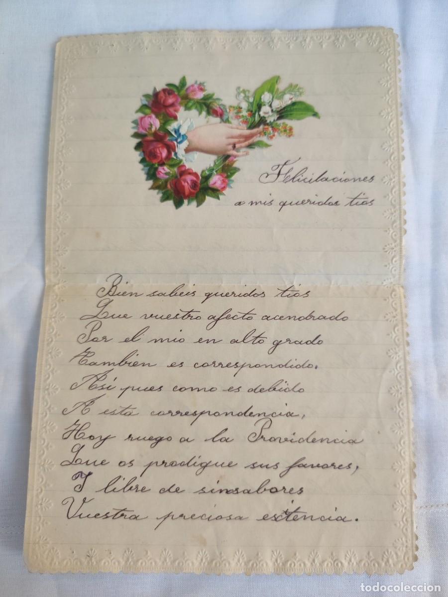 Documentos antiguos: Carta manuscrita a&ntilde;os 30 - Foto 1