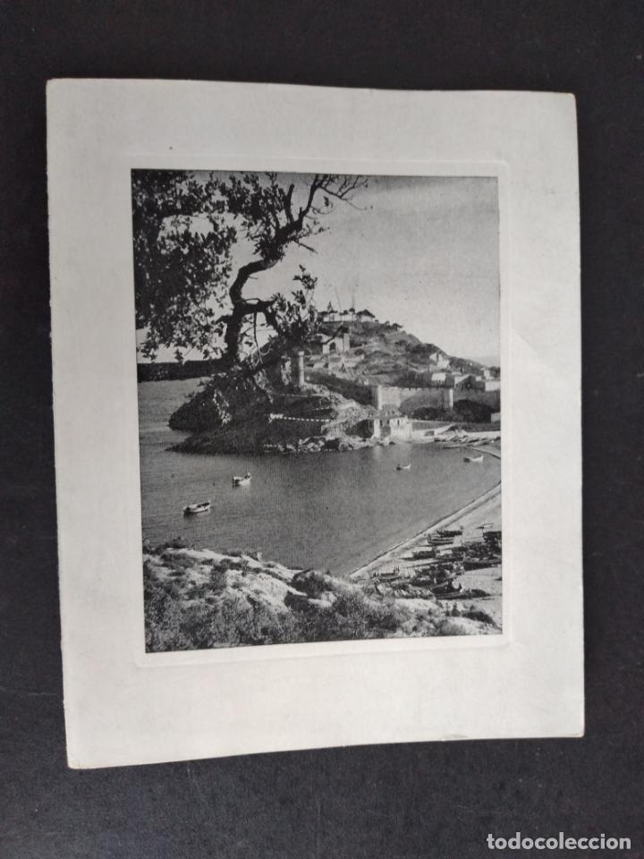Documentos antiguos: TOSSA DE MAR GERONA TARJETA DIPTICO - Foto 1