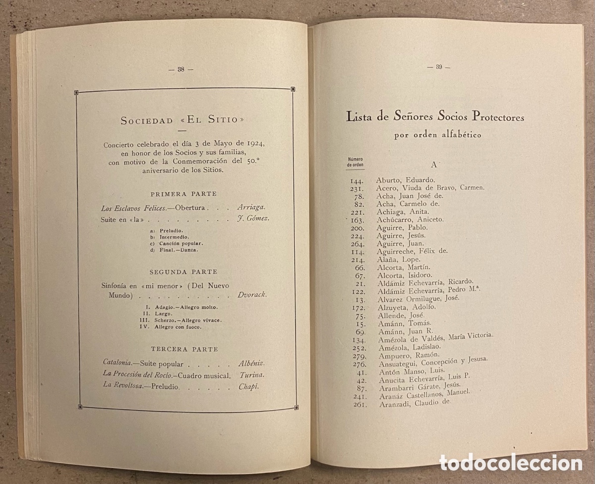 Documentos antiguos: ORQUESTA SINF&Oacute;NICA DE BILBAO. MEMORIA CORRESPONDIENTE AL EJERCICIO 1923-24. - Foto 8