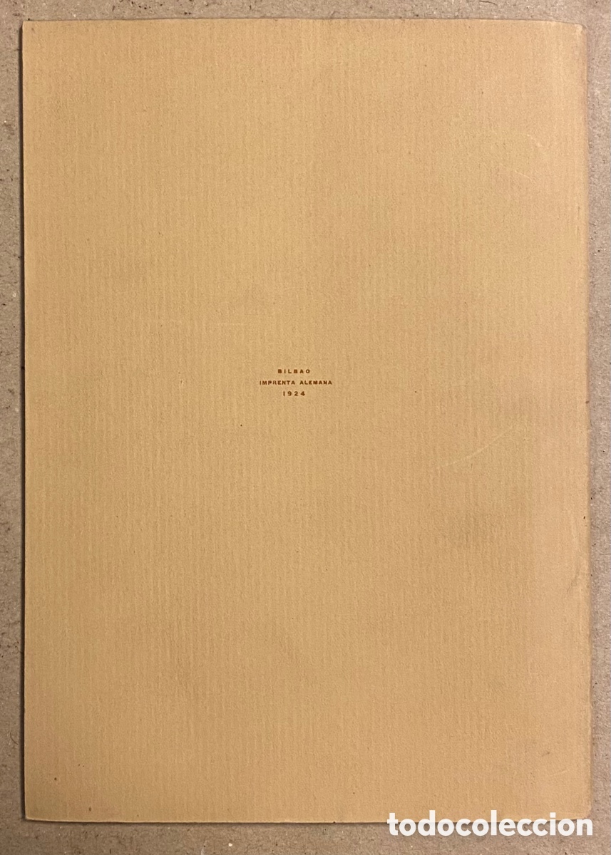 Documentos antiguos: ORQUESTA SINF&Oacute;NICA DE BILBAO. MEMORIA CORRESPONDIENTE AL EJERCICIO 1923-24. - Foto 9