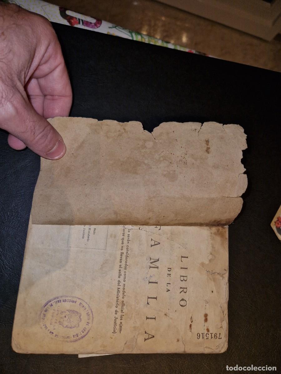 Documentos antiguos: antiguo libro de familia - Foto 2
