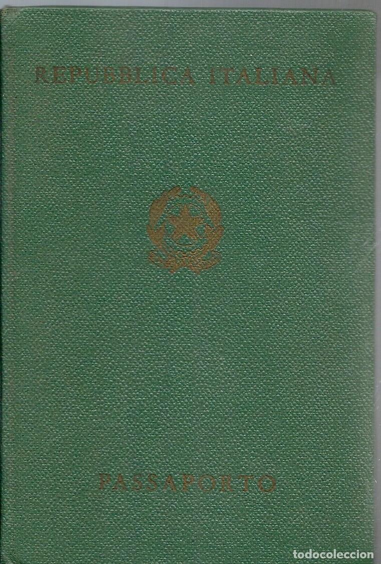 Documentos antiguos: PASAPORTE de ITALIA + CONJUNTO DE DOCUMENTOS emitidos en CONEGLIANO - TREVISO - Foto 17