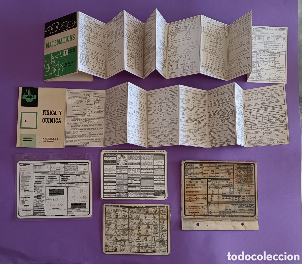 Documentos antiguos: Formularios de matem&aacute;ticas y de fisica - Foto 2