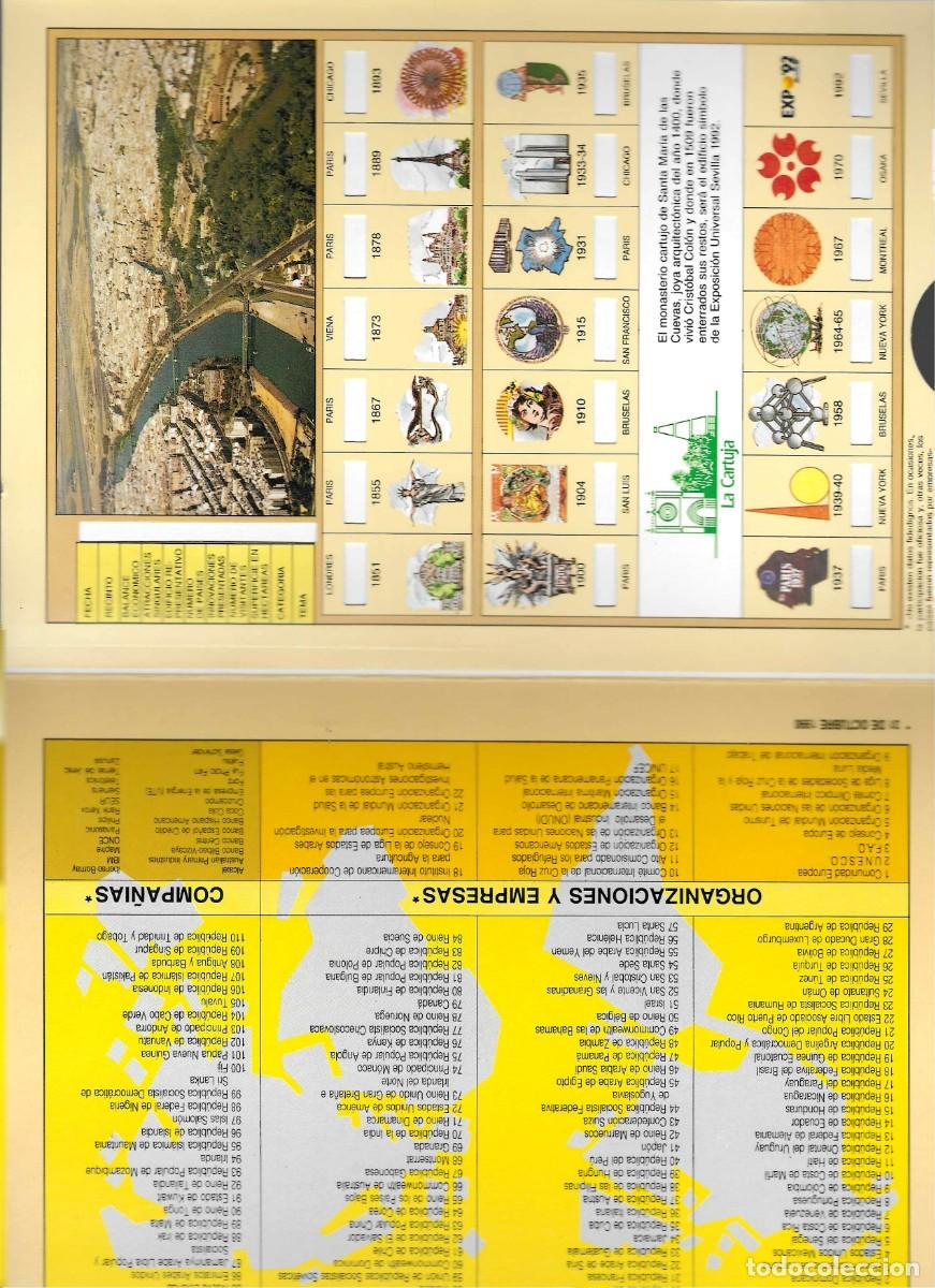 Documentos antiguos: expo 92 paises participantes - Foto 3