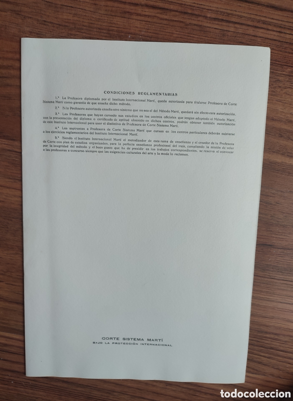 Documentos antiguos: Certificado para ejercer de profesora de Corte Mart&iacute; - Foto 2