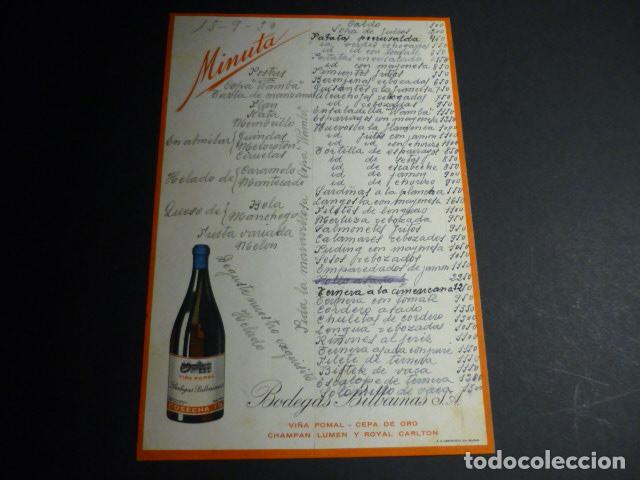 Old Documents: LA RIOJA PUBLICIDAD VI&Ntilde;A POMAL MENU
