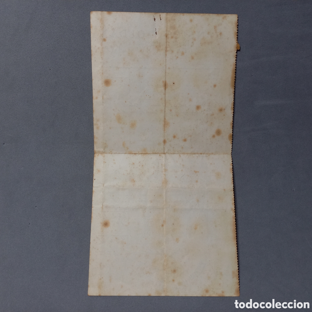 Documentos antiguos: Cuenta. Nota de consumo. Pensi&oacute;n Roldan. Madrid. A&ntilde;o 1950 - Foto 2