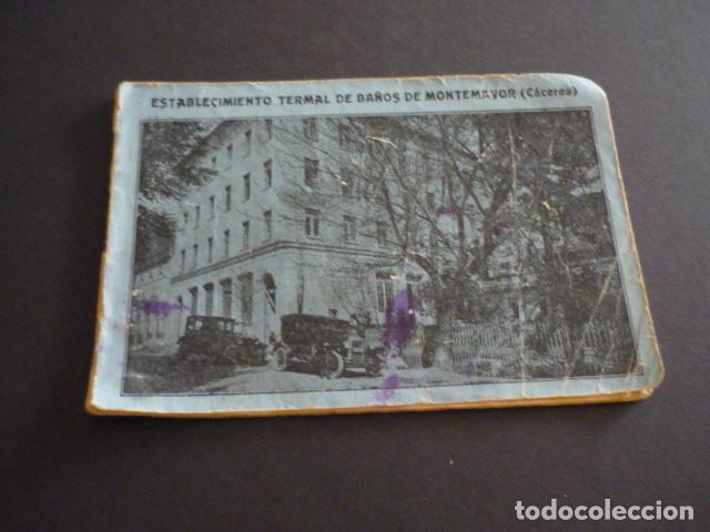 Documents Anciens: BALNEARIO DE BA&Ntilde;OS DE MONTEMAYOR CACERES FOLLETO PUBLICITARIO