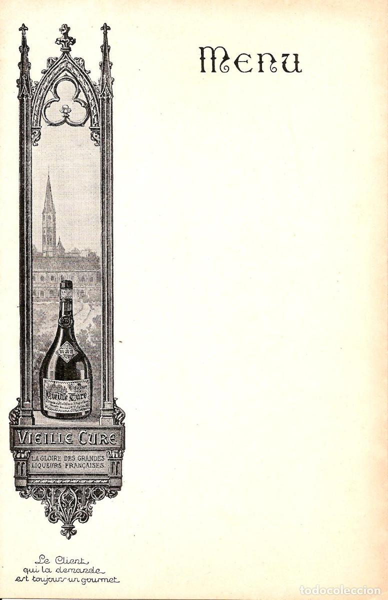 Documentos antiguos: Menu Modernista a&ntilde;os 20 - Foto 1