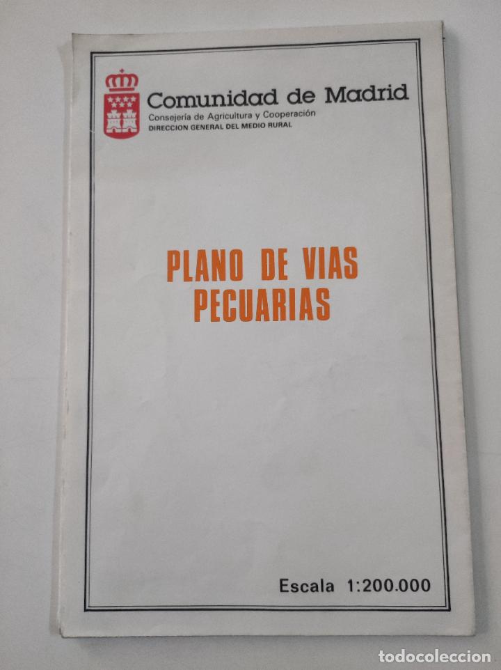 Documentos antiguos: Documento PLANO DE VIAS PECUNARIAS Escala 1: 200.000 - VVAA