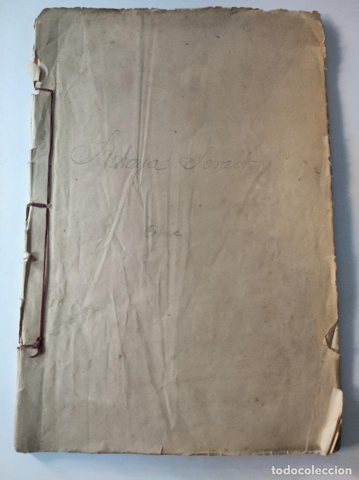 Documentos antiguos: Documento CONFEDERACION DE SENHAYA SERAIR Comprende nueve kabilas - VVAA