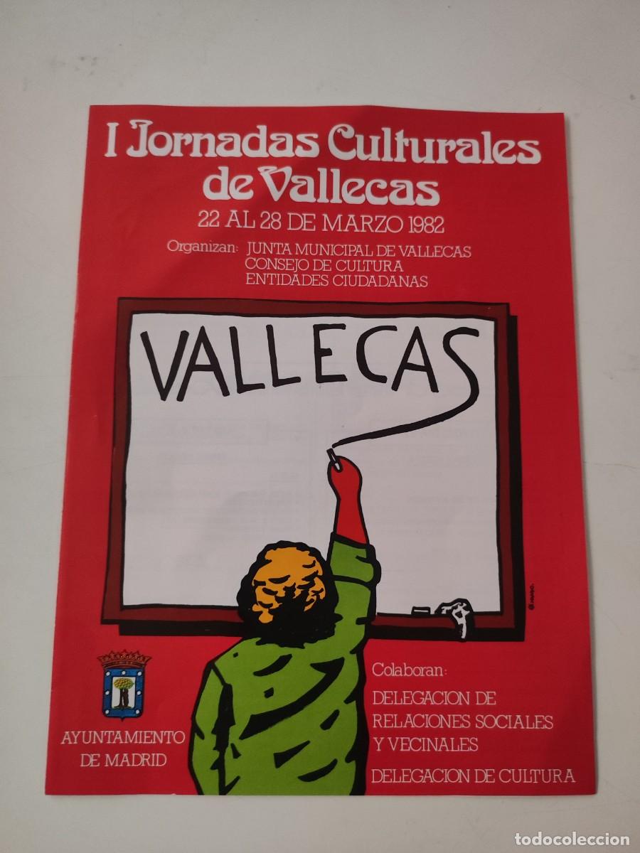 Documents Anciens: Documento I Jornadas Culturales de Vallecas Marzo 1982 - VVAA