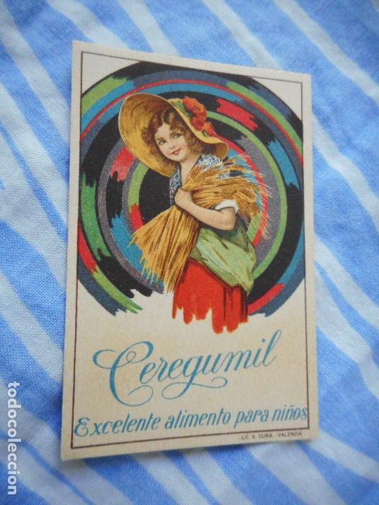 Documentos antiguos: ANTIGUA TARJETA PERFUMADA. PERFUME SO&Ntilde;ADOR. CEREGUMIL. J. ROBILLARD & CIA. VALENCIA A&Ntilde;OS 20