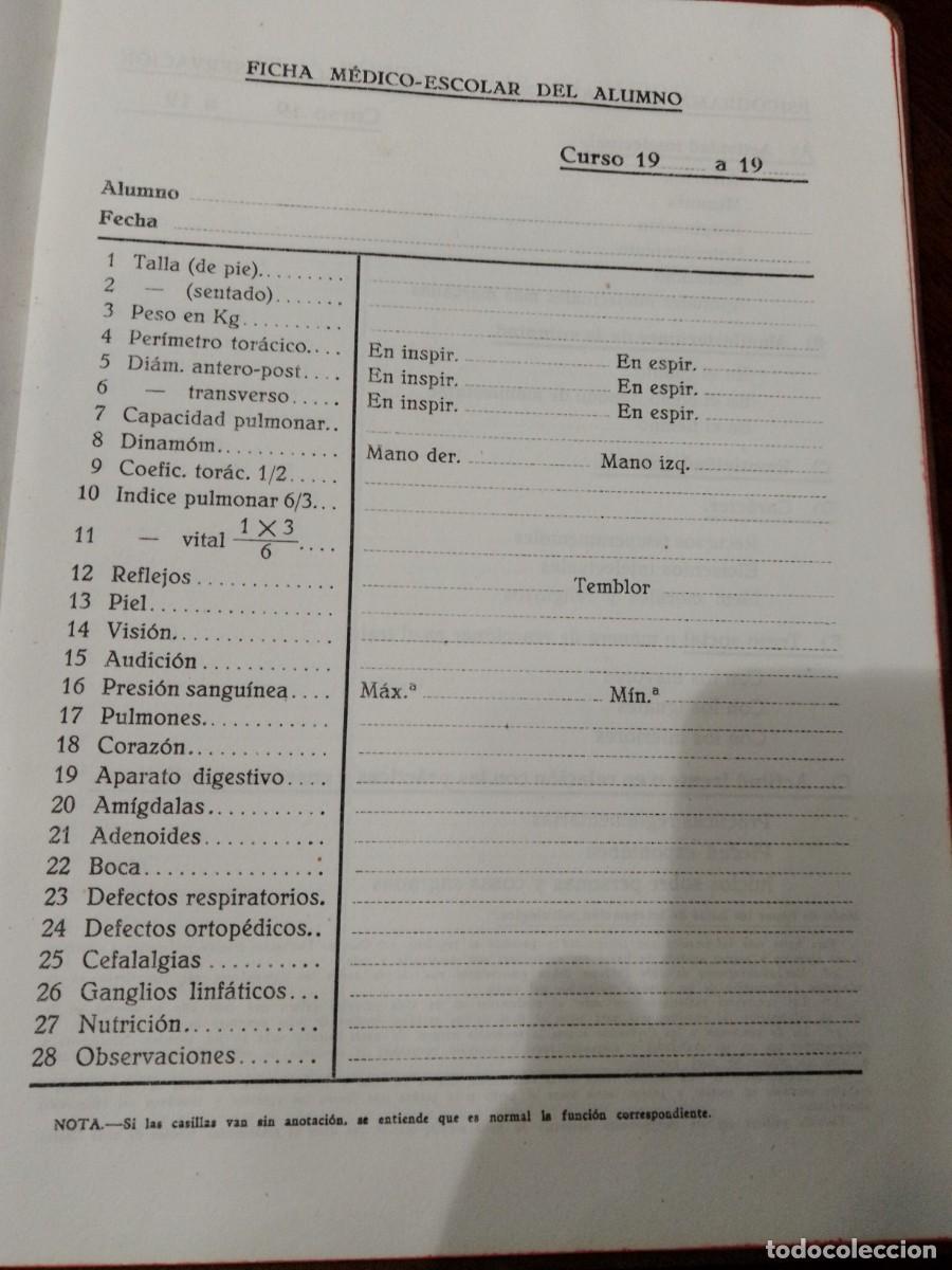 Documentos antiguos: LIBRO CALIFICACION ESCOLAR (LEON 1941) - Foto 2