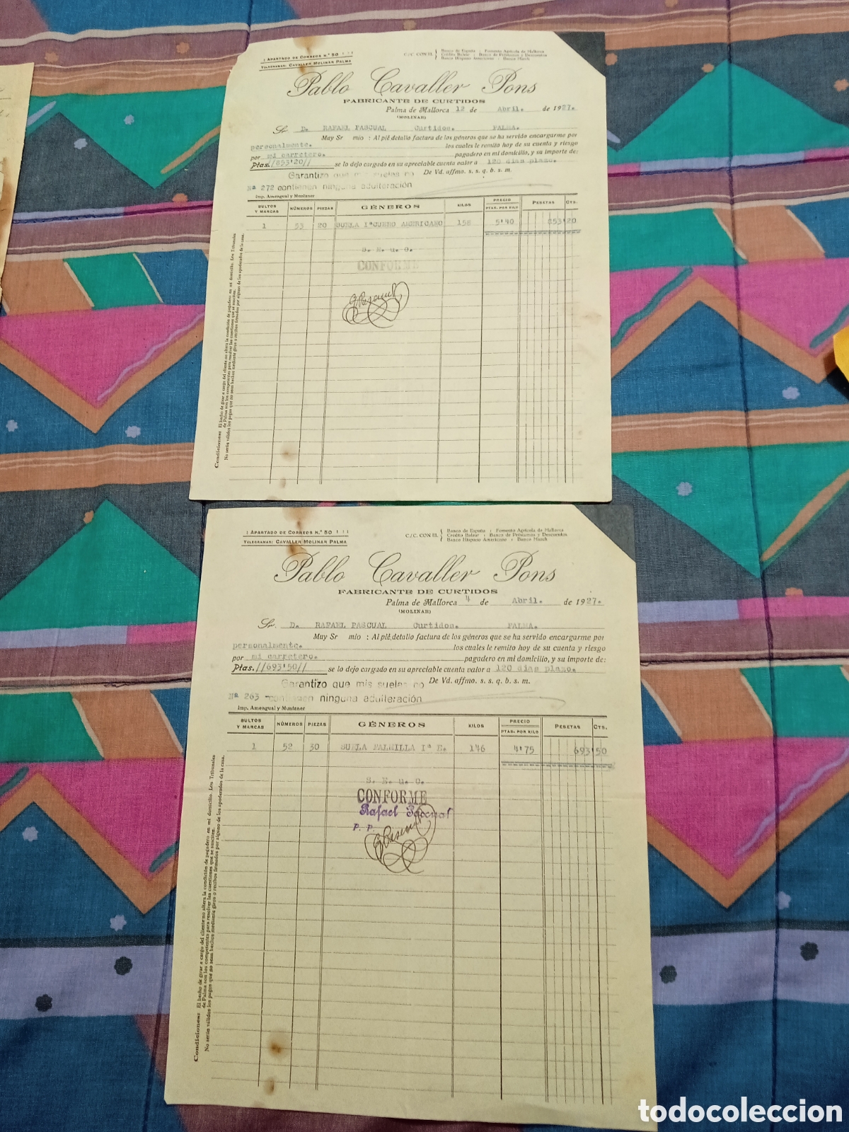 Documentos antiguos: LOTE DE DOCUMENTOS DIVERSOS. VER FOTOS. - Foto 3