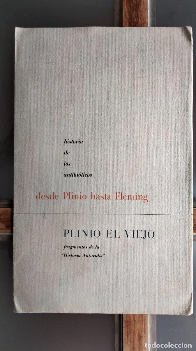 Documentos antiguos: FACS&Iacute;MIL DE FRAGMENTO DE HISTORIA NATURALIS, DE PLINIO EL VIEJO