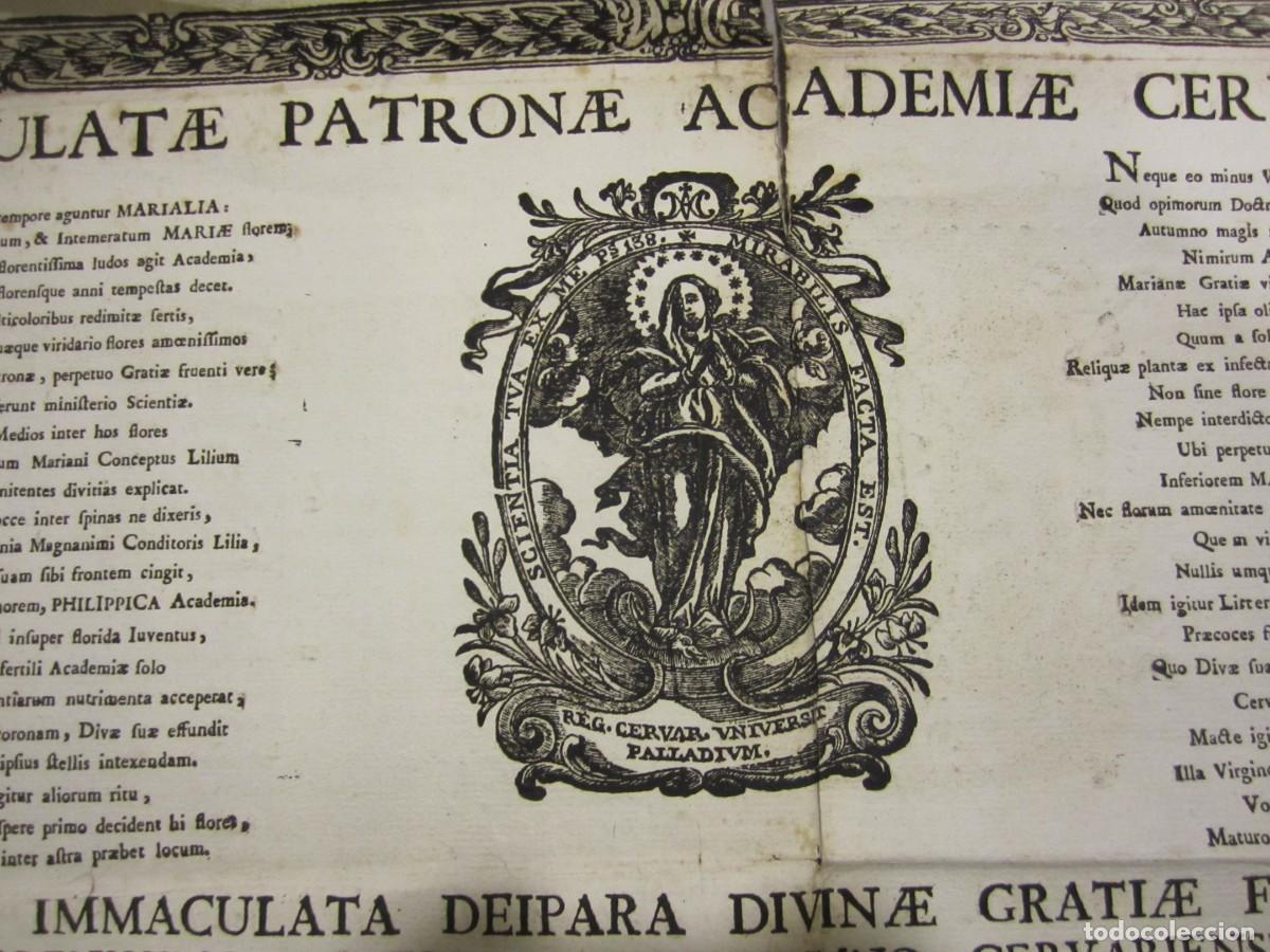 Documentos antiguos: TITULO CONCEDIDO ----HAS JURIS CANONICI CONCLUSIONES --1776 -CERVARIAE - Foto 3