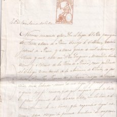 Documentos antiguos: EL PITO, SANTA MARÍA DE PIÑERA. CUDILLERO. ESCRITURA DE ACEPTACIÓN DE HERENCIA. 1871
