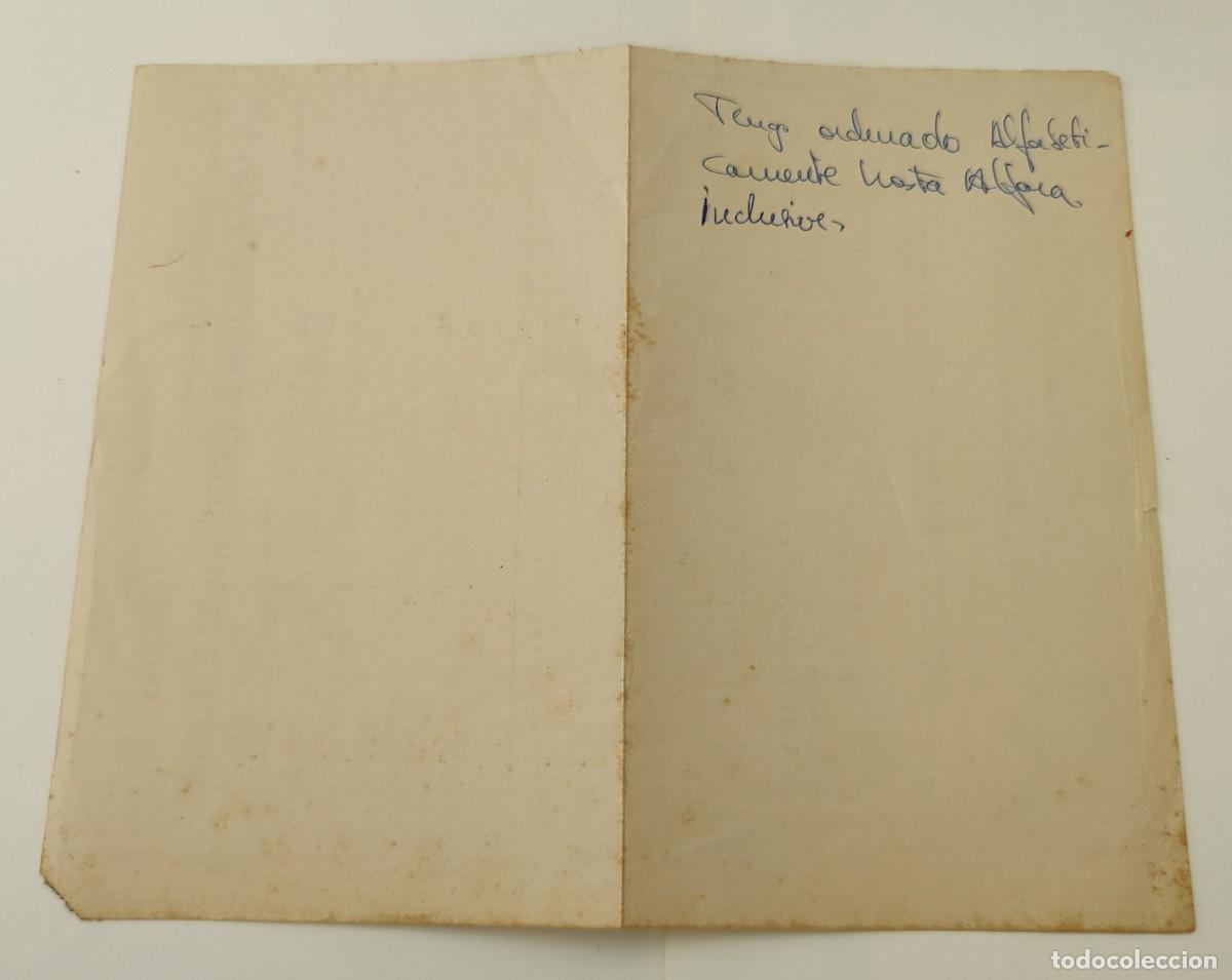 Documentos antiguos: Documento Para La Circulacion De Azucares Y Sacarinas - Foto 4