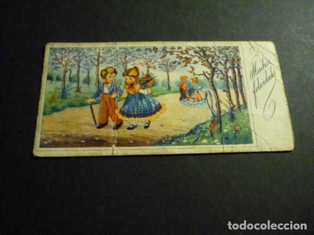 Documentos antiguos: FELICITACION NI&Ntilde;OS ELEGANTES - Foto 1