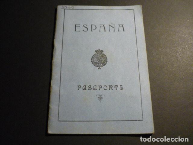 Documentos antiguos: PASAPORTE 1925 DEL ALCALDE DE VERGARA GUIPUZCOA - Foto 1