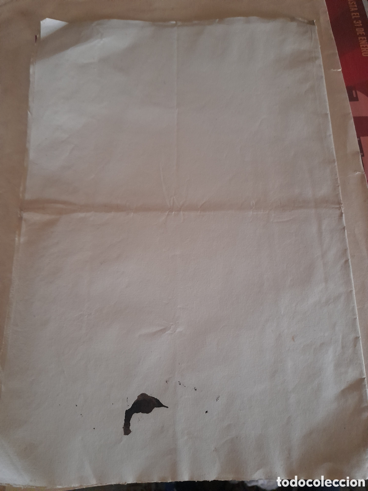 Documentos antiguos: Documento notarial en Madrid 1864 - Foto 9