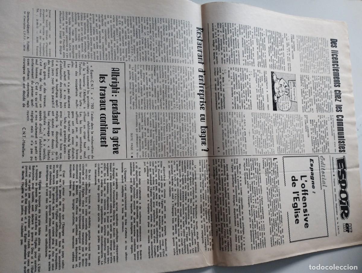 Documentos antiguos: Espoir. CNTF. 1977. N. 795 - Foto 2
