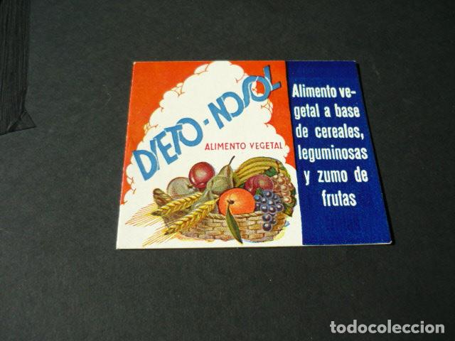 Documents Anciens: DIETO NO SOL ALIMENTO VEGETAL LABORATORIO LABIAGA MADRID FOLLETO PUBLICITARIO