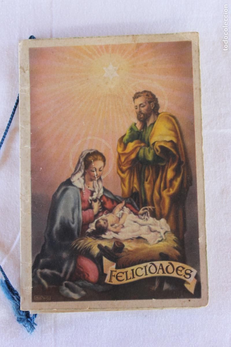 Documentos antiguos: TARJETA FELICITACION NAVIDE&Ntilde;A A&Ntilde;OS 60 JDP