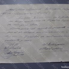 Documentos antiguos: DECLARACIÓN JURADA-SELLADA-FIRMADA ALCALDE Y ESTANQUERO-VALDECUENCA -TERUEL 1/12/1941- EXISTENCIAS