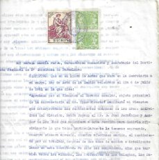 Documentos antiguos: R-CERTIFICADO DE D.RAFAEL GARIA FANDO SOBRE SOBRE D, JUAN FERNANDEZ Y AMADOR DE LOS RIOS EN 1.926
