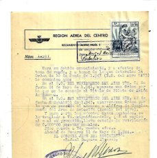 Documentos antiguos: R- 20 DOCUMENTOS DEL EJERCITO DEL AIRE ESTADO MAYOR DEL TENIENT ANGEL ARIAS PALACIO DE 1.939 VER