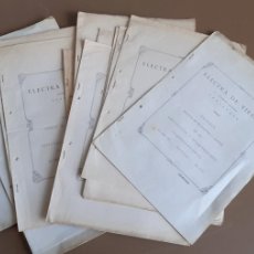 Documentos antiguos: LOTE ELECTRA DE VIESGO SA – SANTANDER 1946-47-48