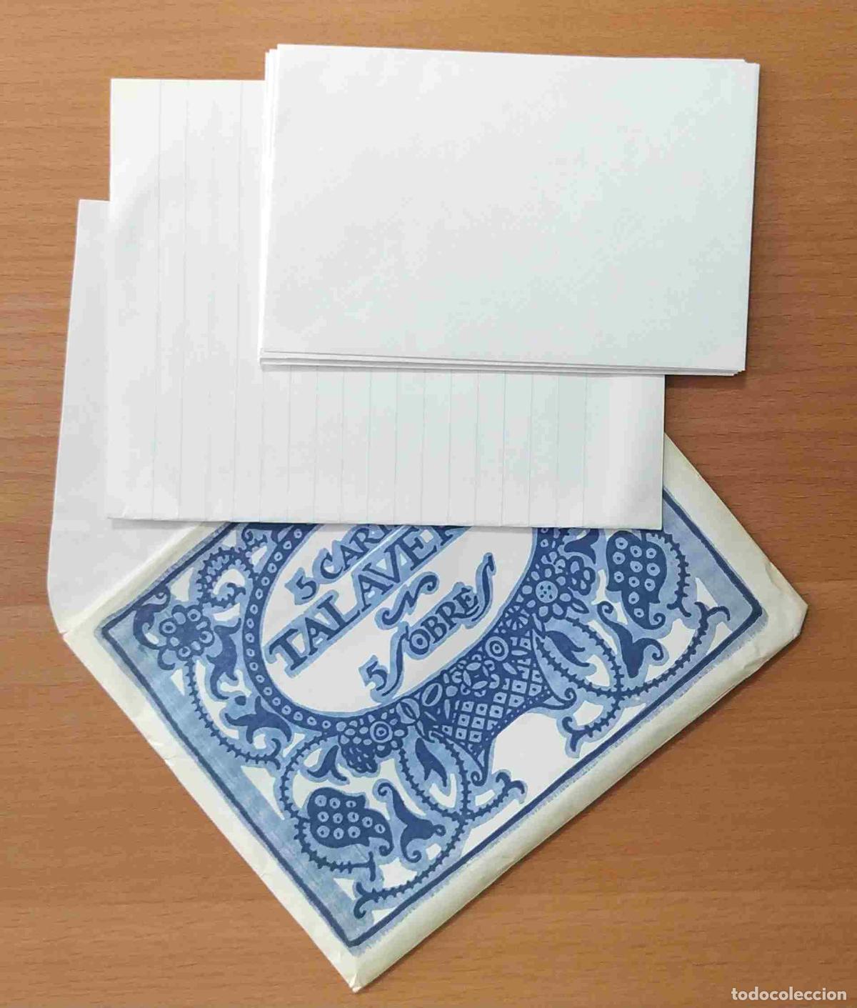 Documentos antiguos: 5 cartas Talavera 5 sobres - Foto 3