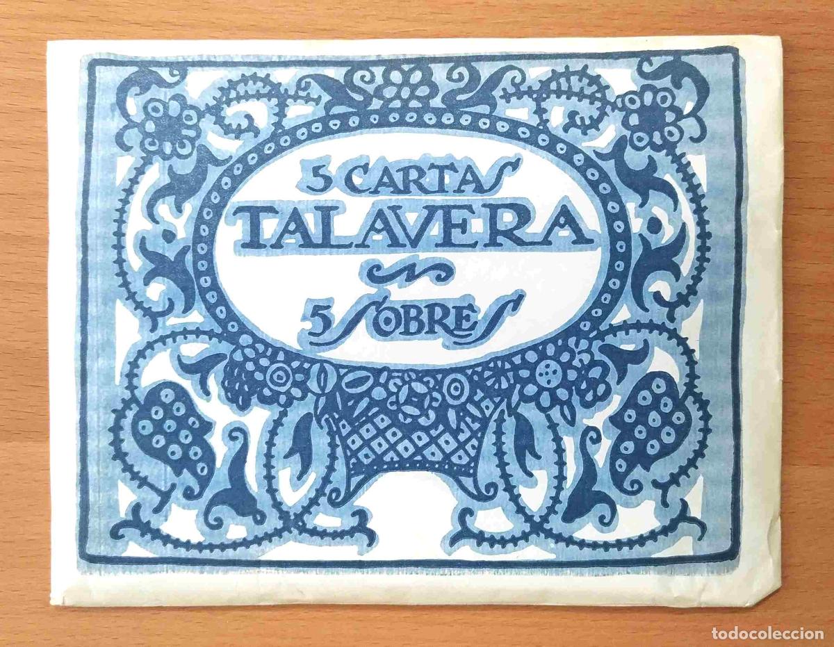 Documentos antiguos: 5 cartas Talavera 5 sobres - Foto 1