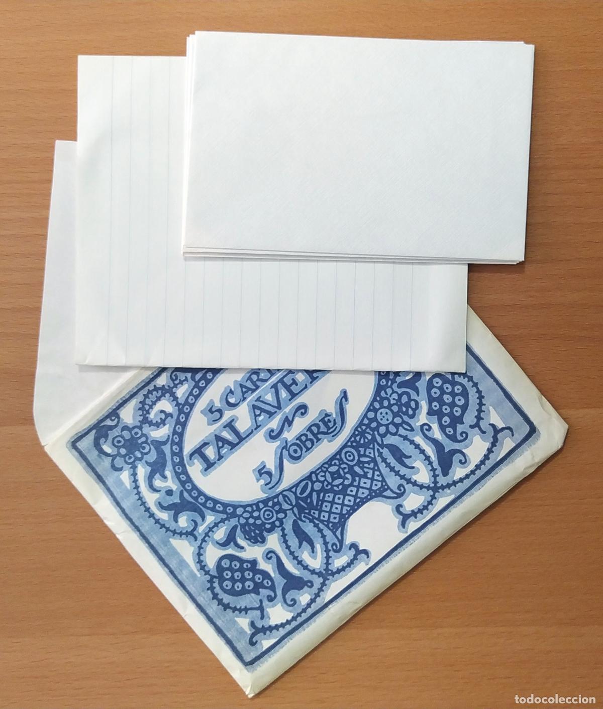 Documentos antiguos: 5 cartas Talavera 5 sobres - Foto 3