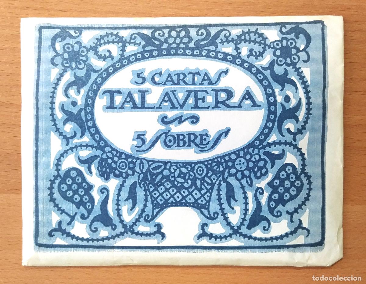 Documentos antiguos: 5 cartas Talavera 5 sobres - Foto 1