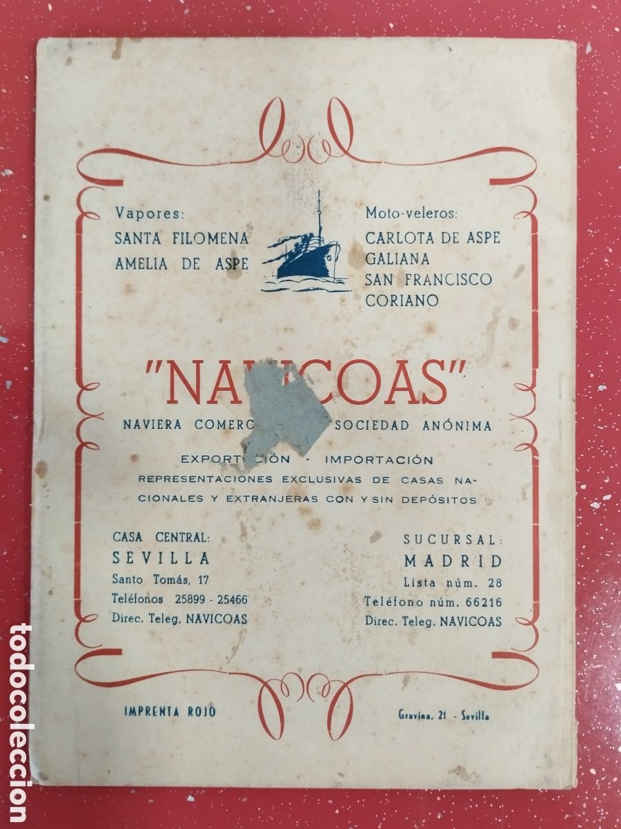 Documentos antiguos: Revista - programa Semana Santa Sevilla 1947. Macarena - Foto 2