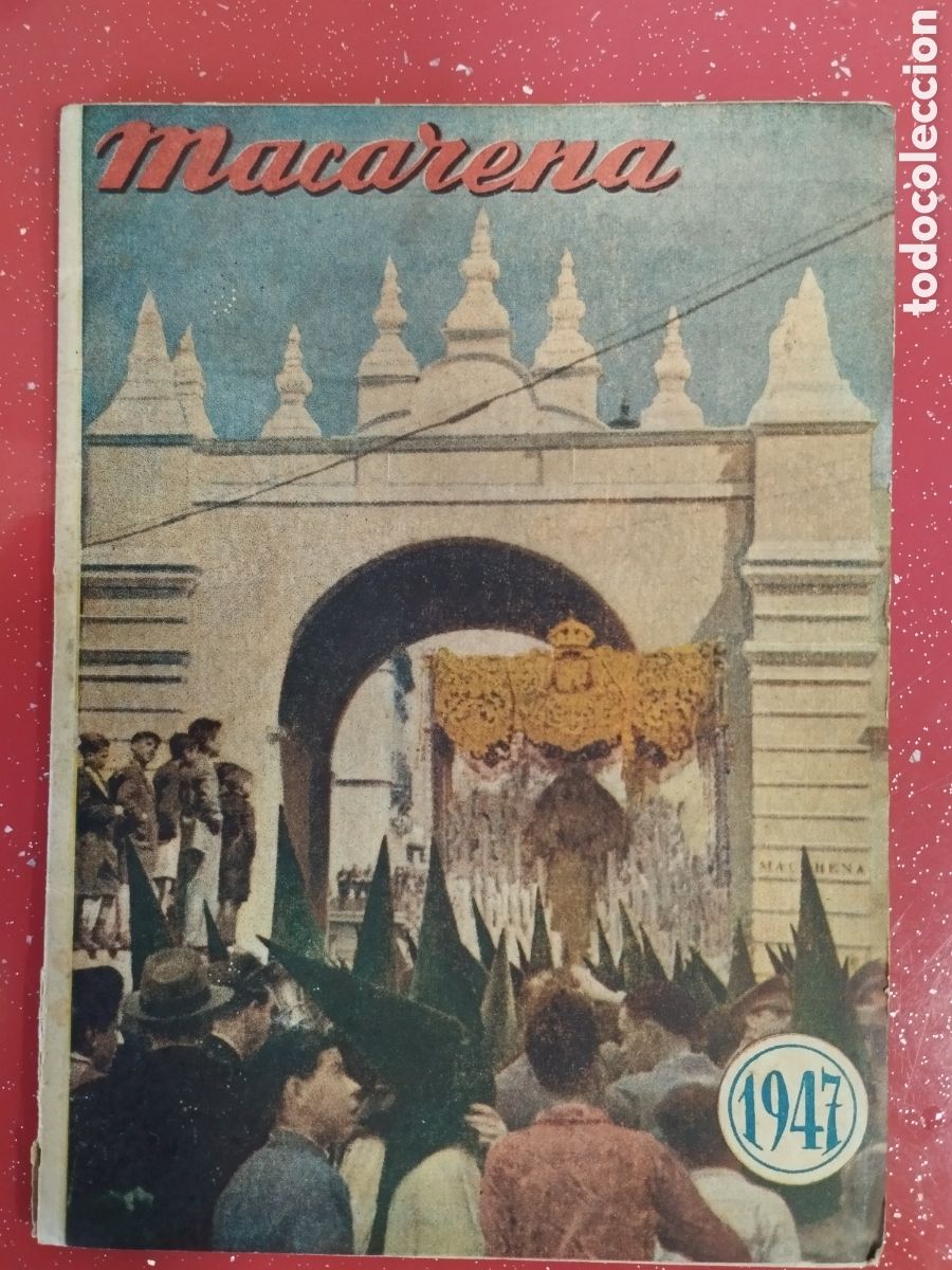 Documentos antiguos: Revista - programa Semana Santa Sevilla 1947. Macarena - Foto 1