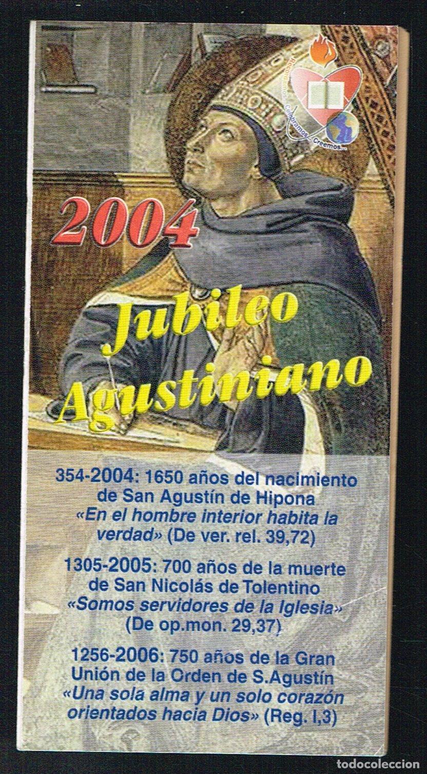 Documentos antiguos: 2004 JUBILEO AGUSTINIANO - Foto 1