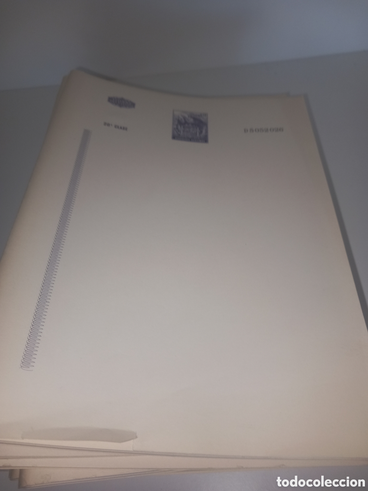 Documentos antiguos: Papel timbrado de diferentes clases - Foto 5