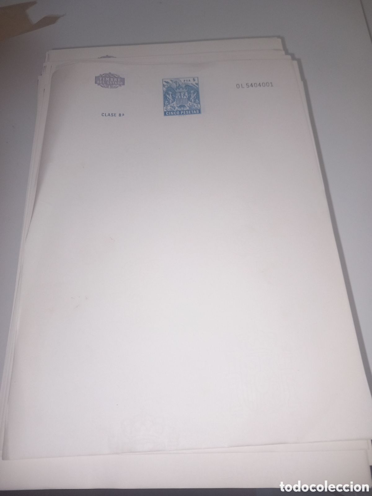 Documentos antiguos: Papel timbrado de diferentes clases - Foto 9