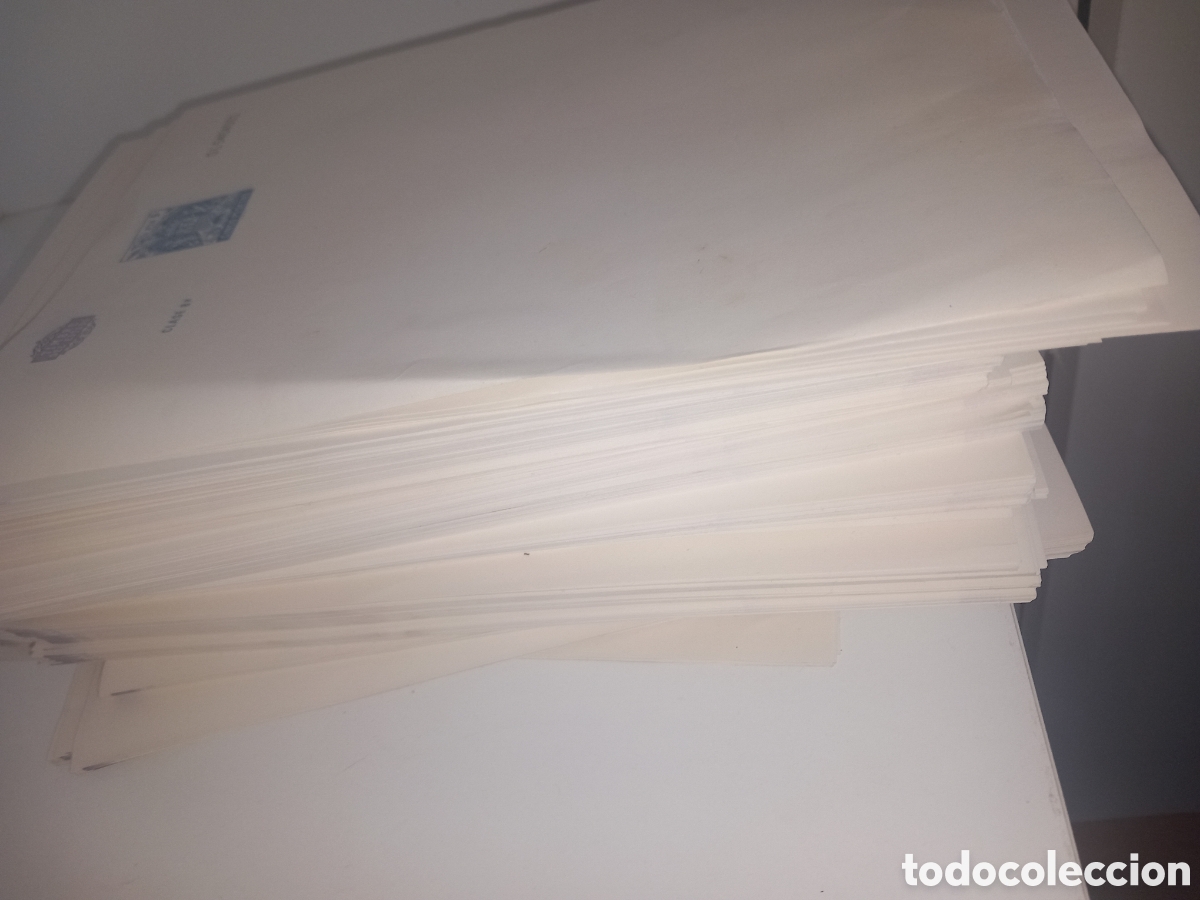 Documentos antiguos: Papel timbrado de diferentes clases - Foto 10