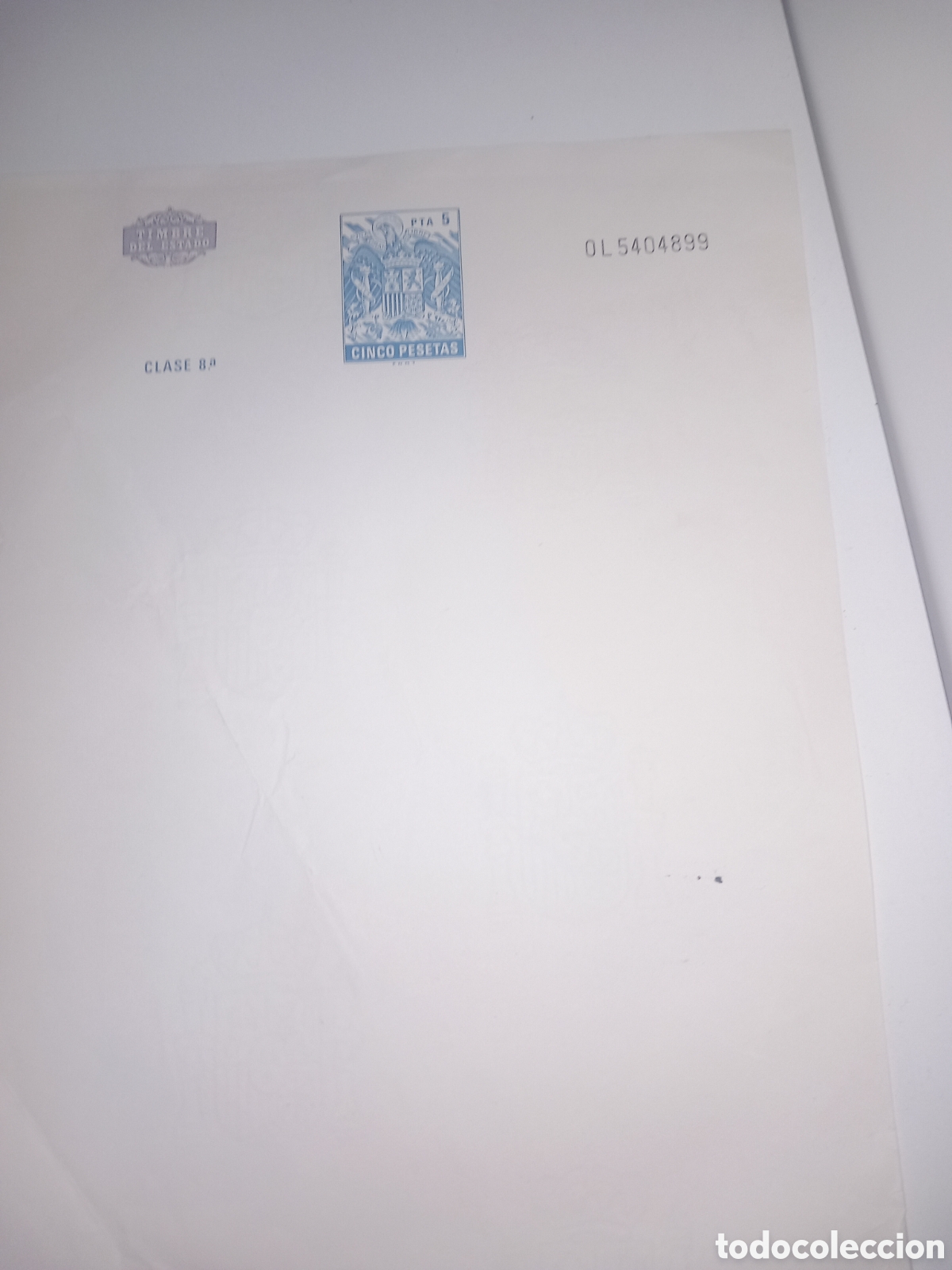 Documentos antiguos: Papel timbrado de diferentes clases - Foto 11